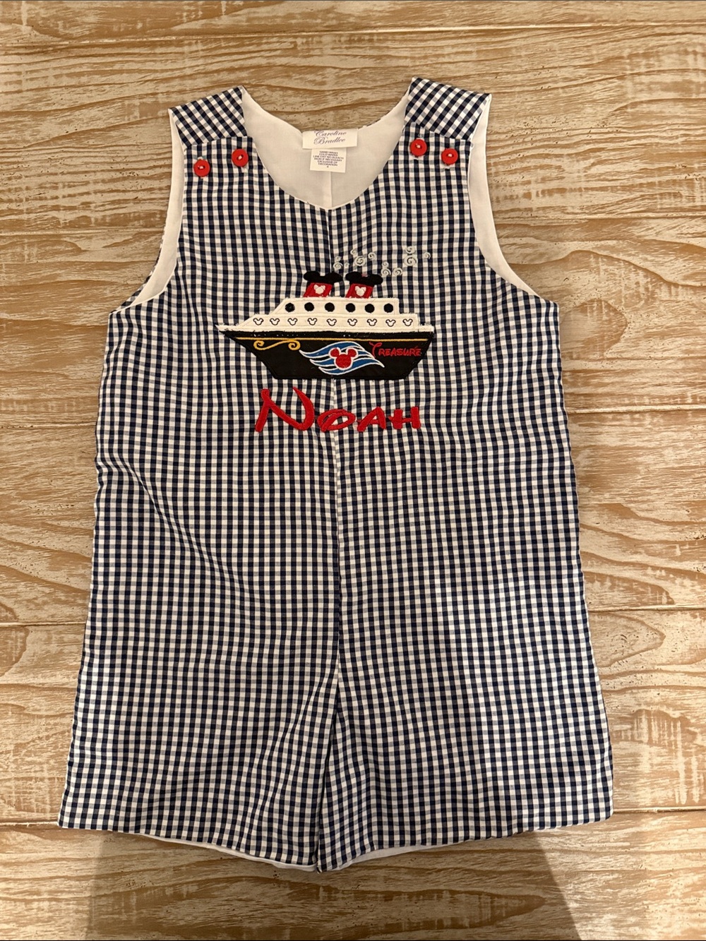 “Noah” Disney Cruise 4T Shirt